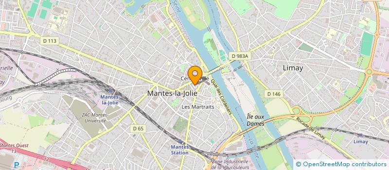 localisation de l'entreprise LM SERVICES MANTES  MANTES-LA-JOLIE