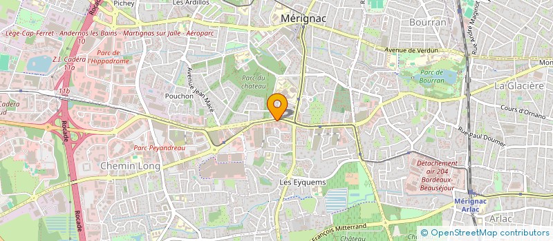 localisation de l'entreprise LM SHINE  MERIGNAC