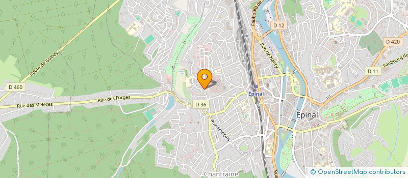 localisation de l'entreprise LM  SPEEDSTERS  EPINAL