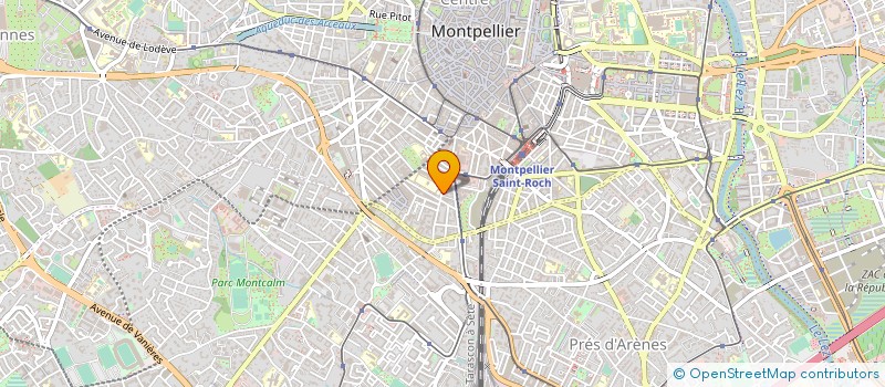 localisation de l'entreprise LM SPORTS ET COMMUNICATION à MONTPELLIER