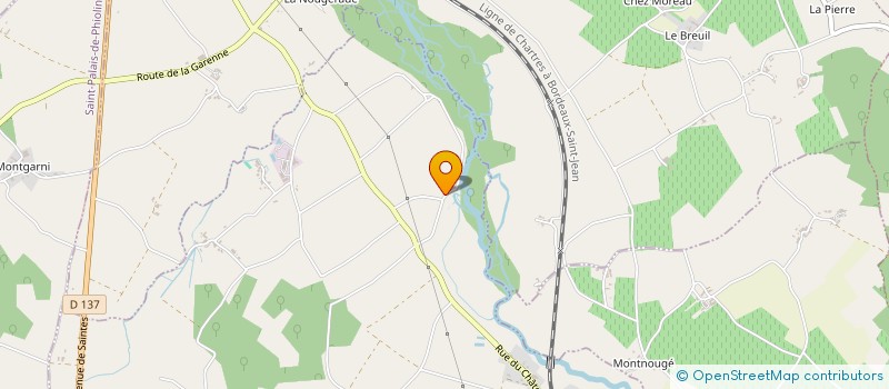 localisation de l'entreprise LM STONE  MOSNAC