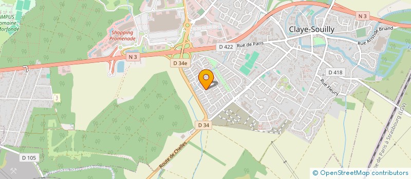 localisation de l'entreprise LM SYSTEMS à CLAYE-SOUILLY