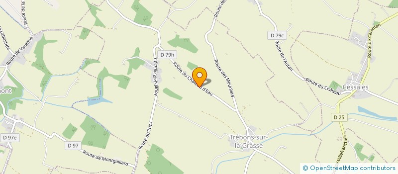 localisation de l'entreprise LM&T  TREBONS-SUR-LA-GRASSE