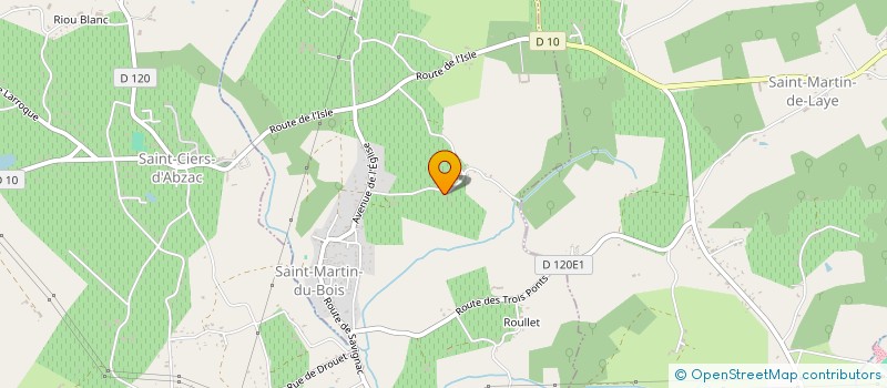 localisation de l'entreprise LM TAILLE DE PIERRES  SAINT-MARTIN-DU-BOIS