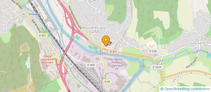 localisation de l'entreprise LM TAXI  BOUXIERES-AUX-DAMES