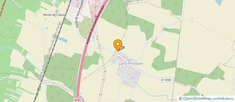 localisation de l'entreprise LM TILLEULS 18  SAINT-PHILIBERT