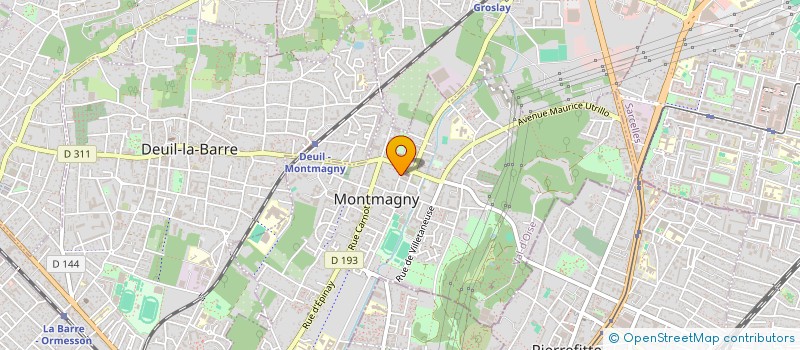 localisation de l'entreprise LM VTC à MONTMAGNY