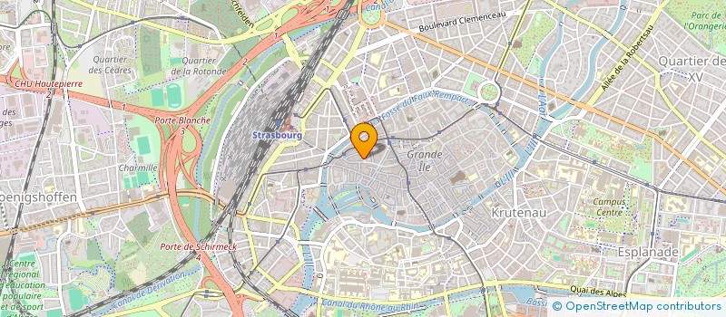 localisation de l'entreprise LM WAVE à STRASBOURG