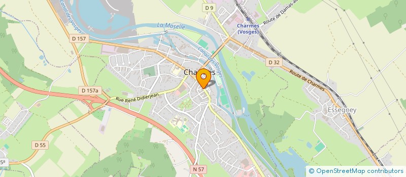 localisation de l'entreprise LM YAJINI à CHARMES