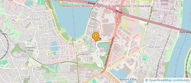 localisation de l'entreprise LM2 GROUP à BORDEAUX