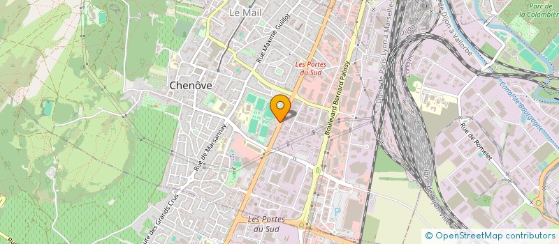 localisation de l'entreprise LM21 à CHENOVE