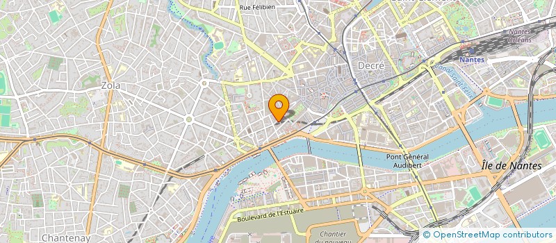 localisation de l'entreprise LM2A à NANTES