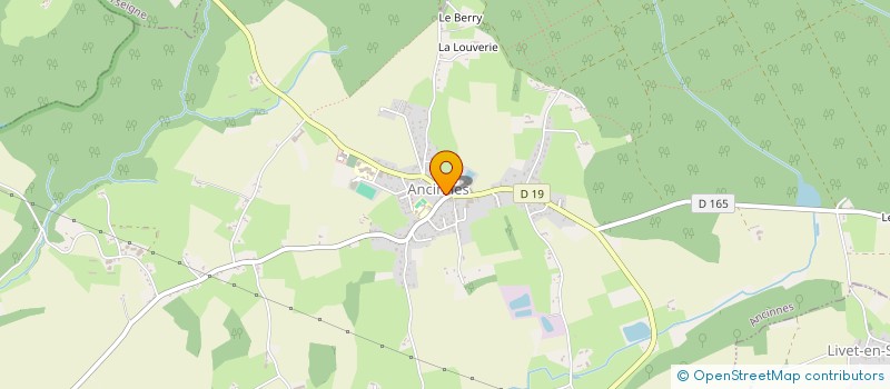 localisation de l'entreprise LM2B  ANCINNES