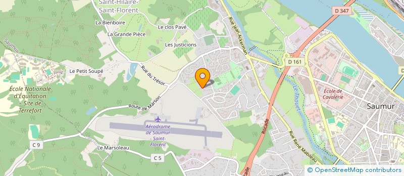 localisation de l'entreprise LM2C19  SAUMUR