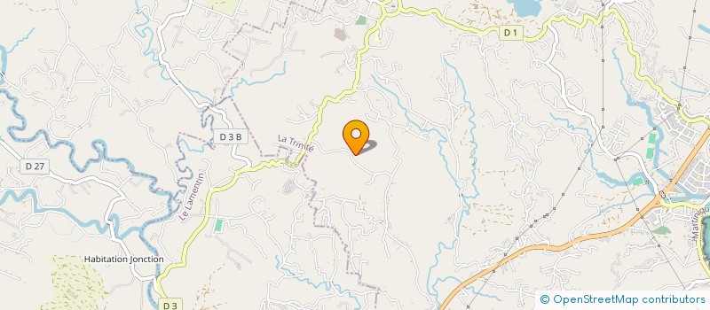 localisation de l'entreprise LM2D CONSEILS  LE ROBERT