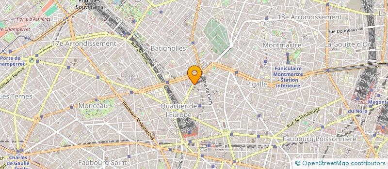 localisation de l'entreprise LM2M à PARIS