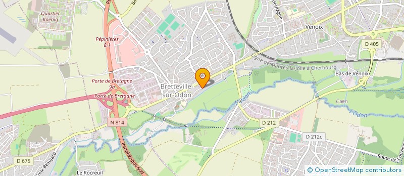 localisation de l'entreprise LM2RV  BRETTEVILLE-SUR-ODON