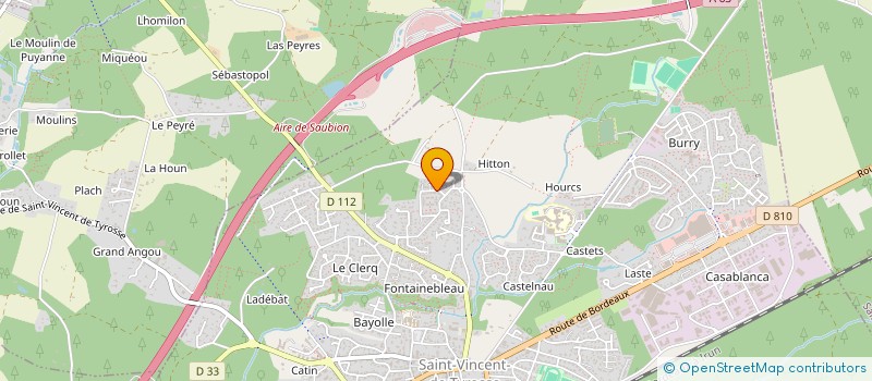 localisation de l'entreprise LM30 à SAINT-VINCENT-DE-TYROSSE