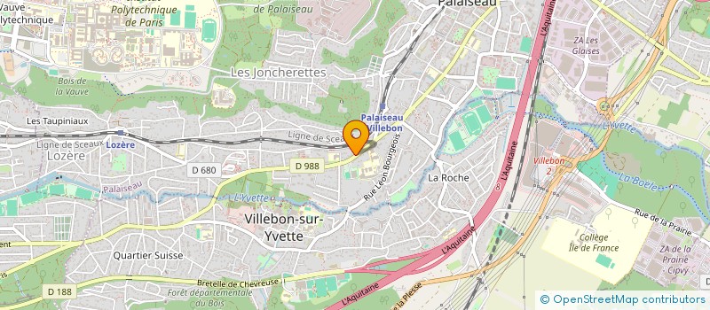 localisation de l'entreprise LM4 à PALAISEAU