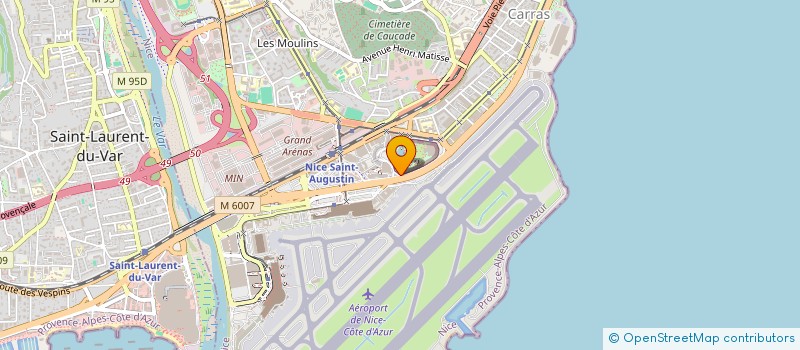 localisation de l'entreprise LM5 CHATEAU  NICE