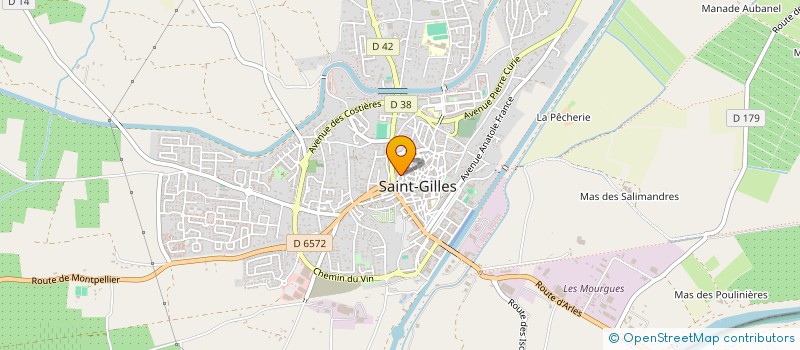 localisation de l'entreprise LM7 SCENE à SAINT-GILLES
