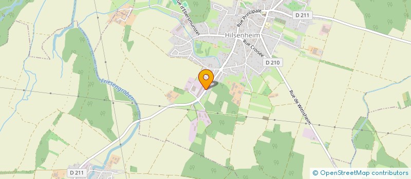 localisation de l'entreprise LMA à HILSENHEIM