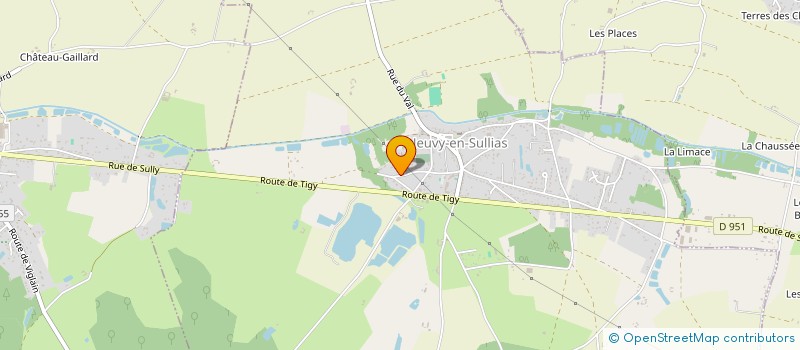 localisation de l'entreprise LMA 45  LA FERTE-SAINT-AUBIN