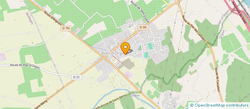 localisation de l'entreprise LMA à PLAN D'ORGON