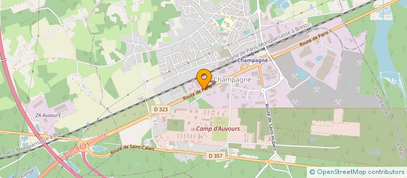 localisation de l'entreprise LMA  CHAMPAGNE