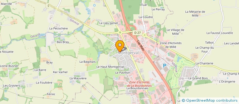 localisation de l'entreprise LMA  LA MEZIERE