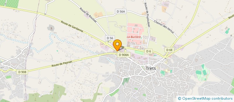 localisation de l'entreprise LMA à TRETS