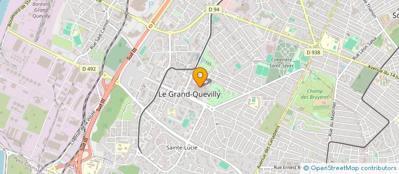 localisation de l'entreprise LMA à LE GRAND-QUEVILLY