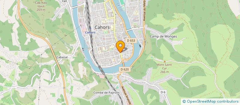 localisation de l'entreprise LMA CONCEPT  CAHORS