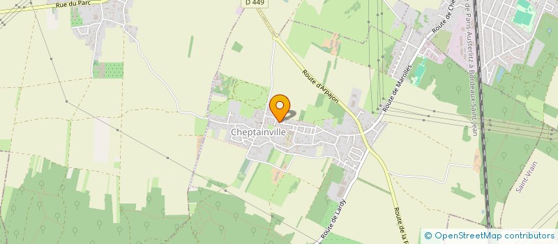 localisation de l'entreprise LMA CONCEPTION  CHEPTAINVILLE