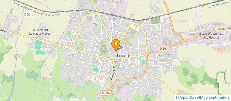 localisation de l'entreprise LMA CONSULTING à LUCON