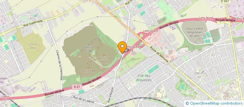 localisation de l'entreprise LMA/ECO-H20  LOOS-EN-GOHELLE