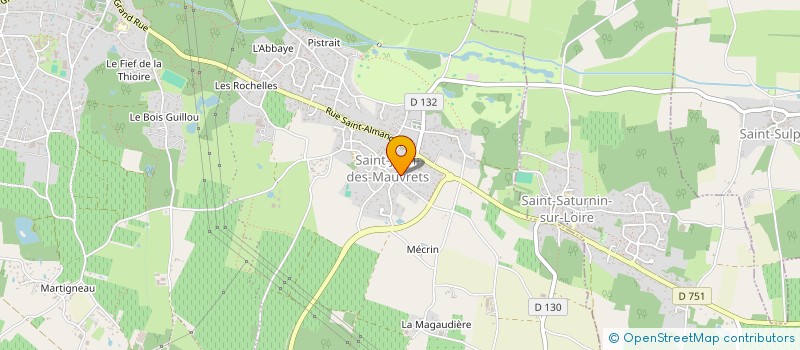 localisation de l'entreprise LMA EQUIPEMENTS  LES GARENNES SUR LOIRE
