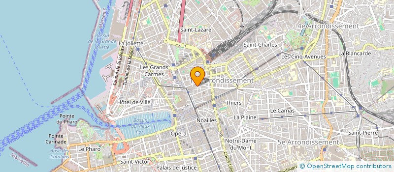 localisation de l'entreprise LMA EXPRESS à MARSEILLE