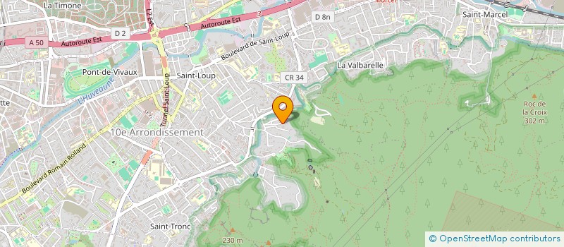 localisation de l'entreprise LMA IMMOBILIER à MARSEILLE