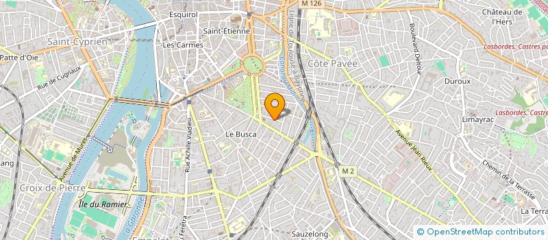 localisation de l'entreprise LMA INVEST à TOULOUSE