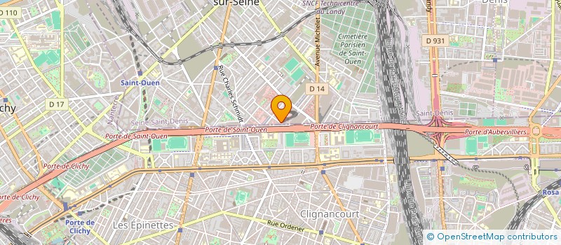 localisation de l'entreprise LMA SARL à SAINT-OUEN-SUR-SEINE