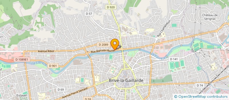 localisation de l'entreprise LMA SARRETIE  BRIVE-LA-GAILLARDE