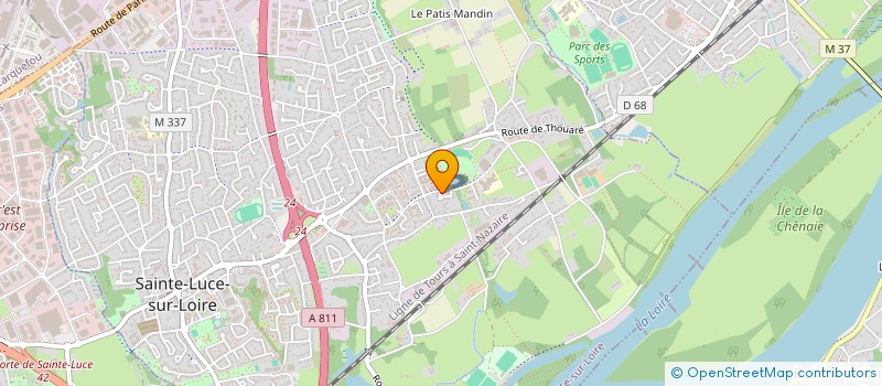 localisation de l'entreprise LMA WEEK  NANTES