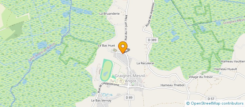 localisation de l'entreprise LMA78  GRAIGNES-MESNIL-ANGOT