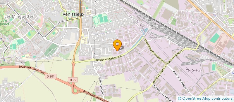 localisation de l'entreprise LMAC à VENISSIEUX