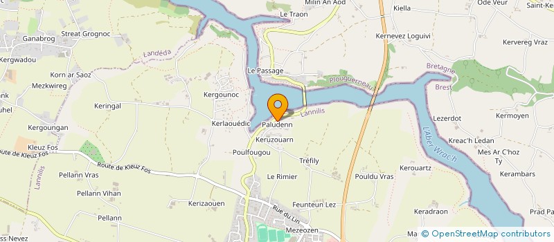 localisation de l'entreprise LMADJ  LANNILIS