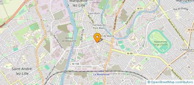 localisation de l'entreprise LMALM à MARCQ-EN-BARŒUL