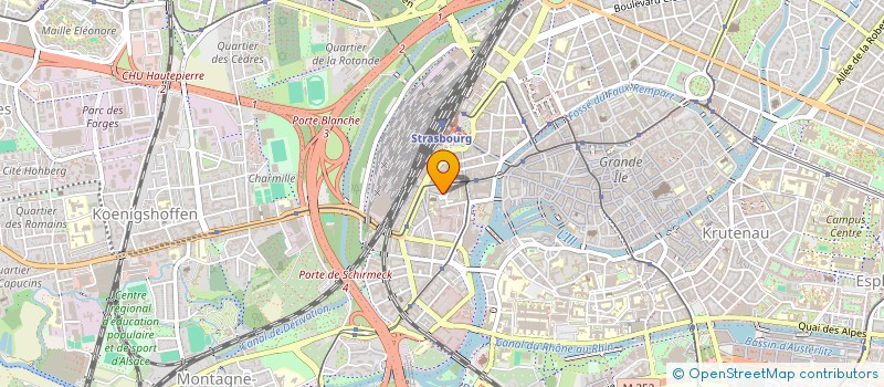 localisation de l'entreprise LMAM à STRASBOURG