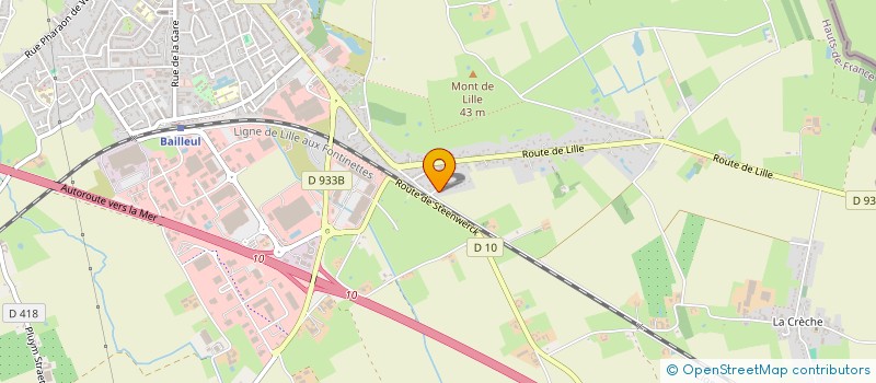 localisation de l'entreprise LMARK1 à BAILLEUL