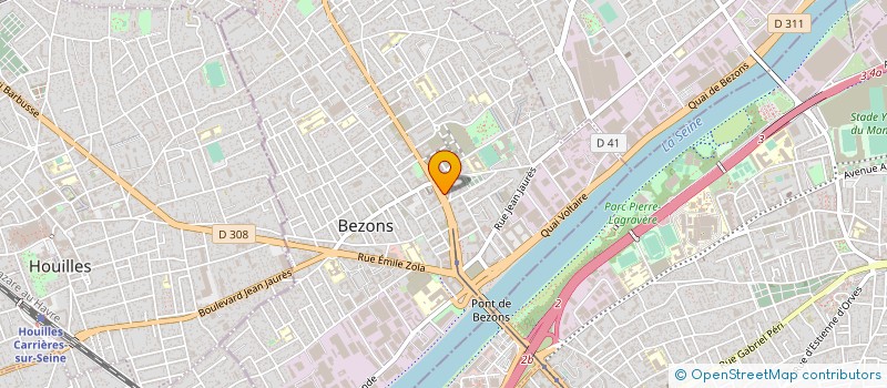 localisation de l'entreprise LMAT à BEZONS